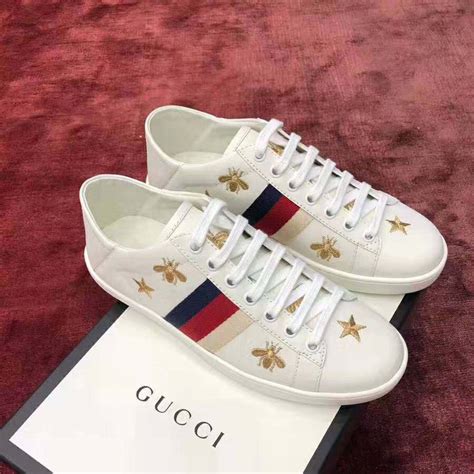 gucci boots with bees and stars|Gucci New Ace Sneaker (Women) .